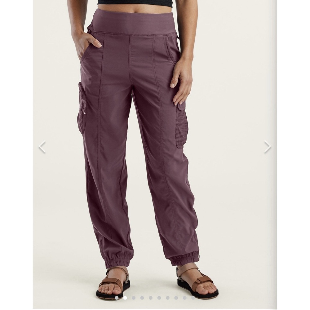 Title Nine Cordillera Hiking Pants Women's Size Medium Polaris Purple NWT